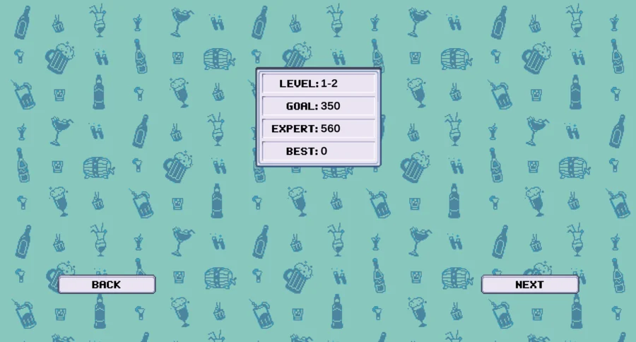 A character introduction dialogue screen.